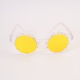 KIDS Sunglasses White Yellow